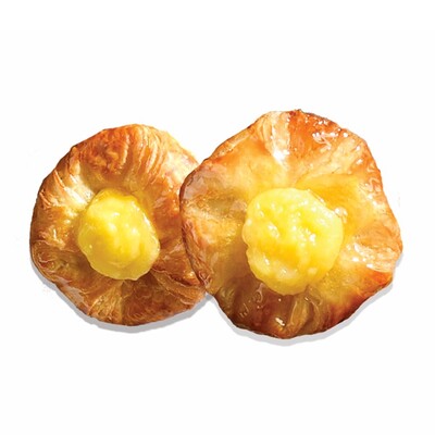 Mini Danish Basket Custard 25gm (252pcs/ctn)